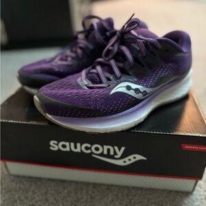 Saucony Women's Purple Running Shoes. Light use like new